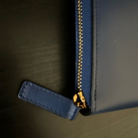 Versace Large Dark Blue Wallet - Picture 5 of 8